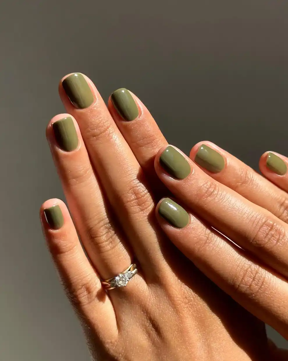 Manicura verde