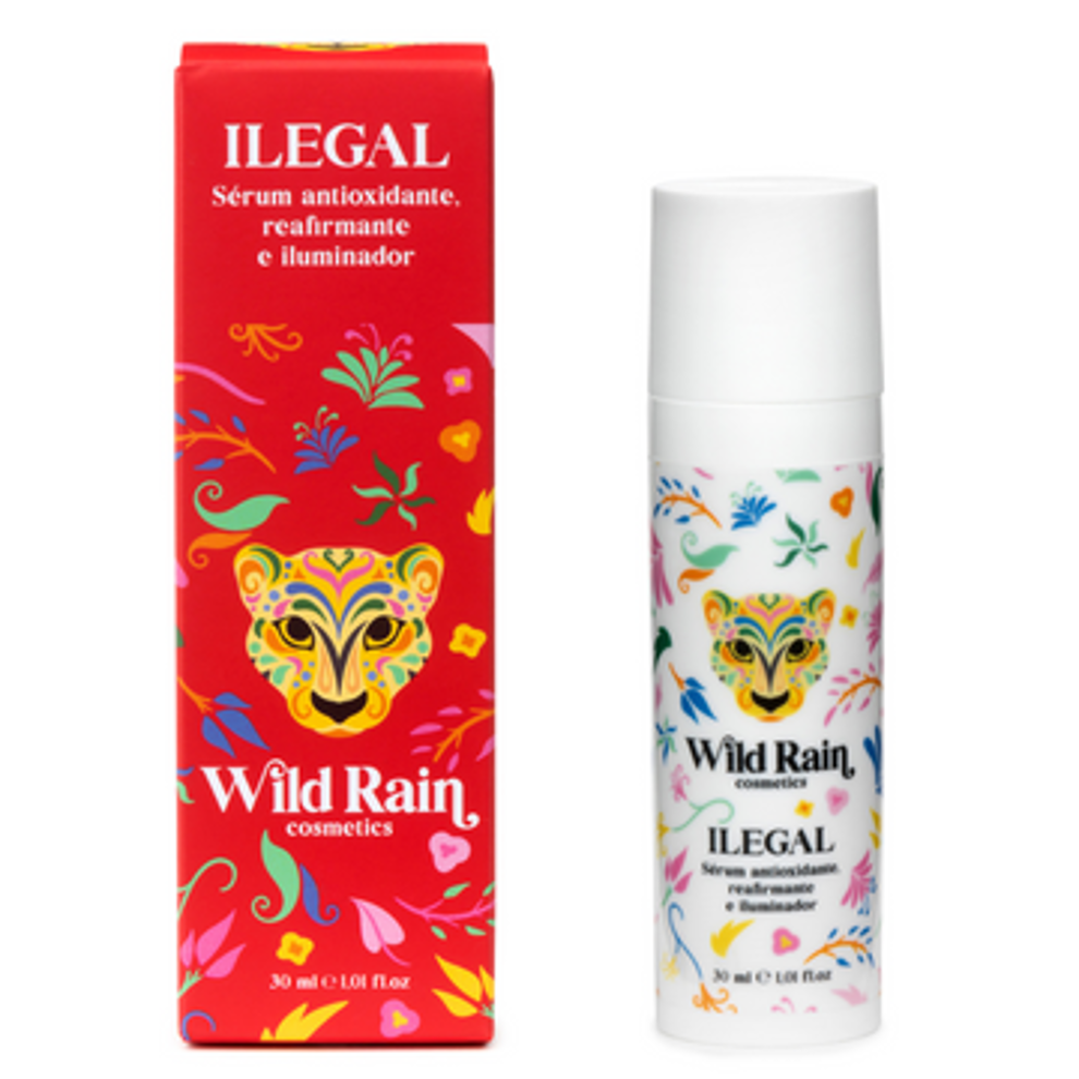 Ilegal, sérum Vitamina C antioxidante y reafirmante de WILD RAIN