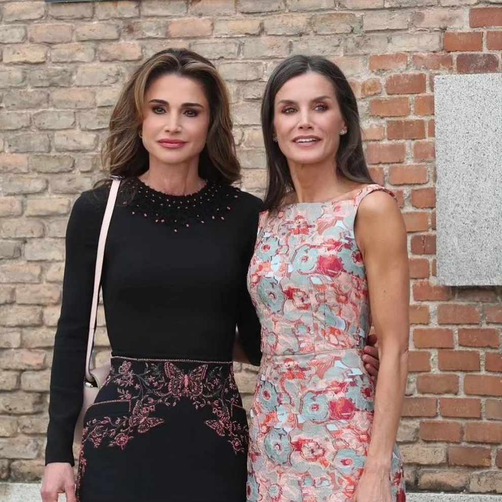 Rania de Jordania y Letizia