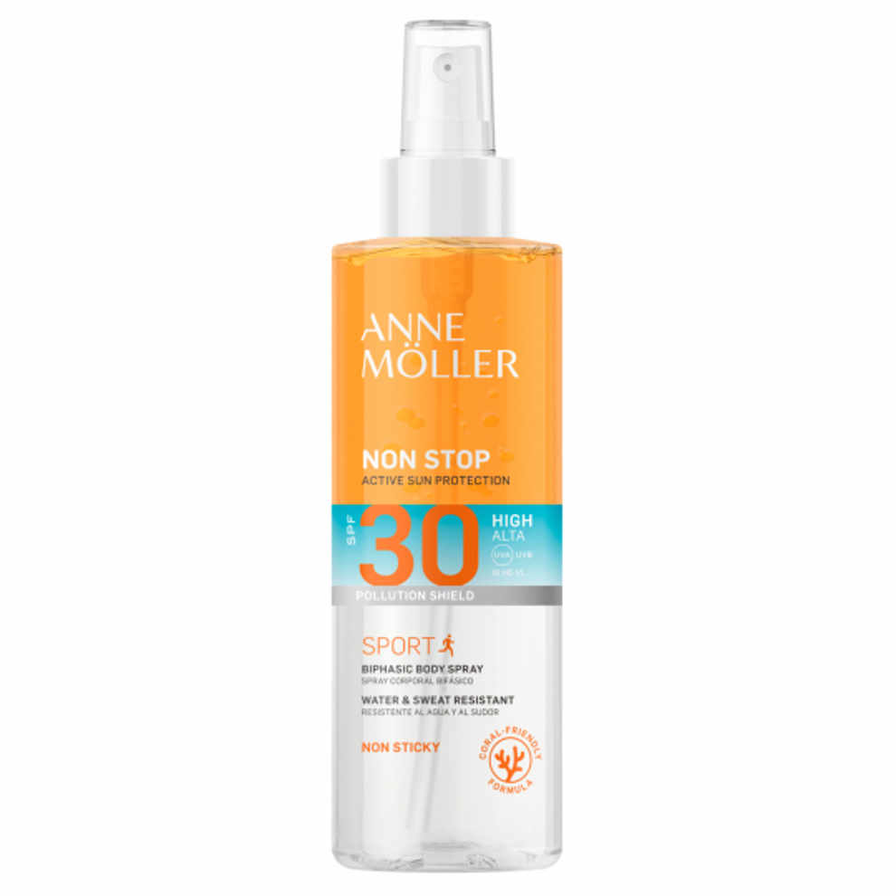 Anne Möller Non Stop Sport Biphasic Body Spray Spf30