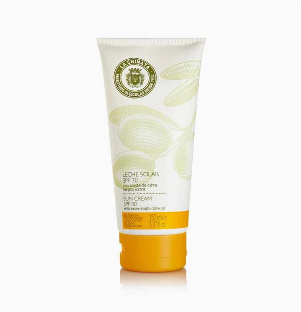 leche solar spf 30 con aceite de oliva virgen extra la chinata