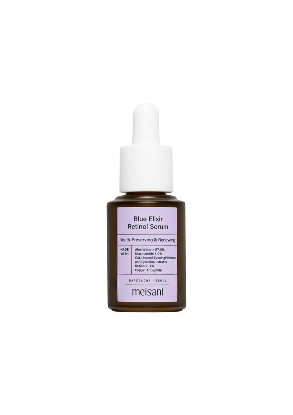 Sérum con retinol y niacinamida de Meisani