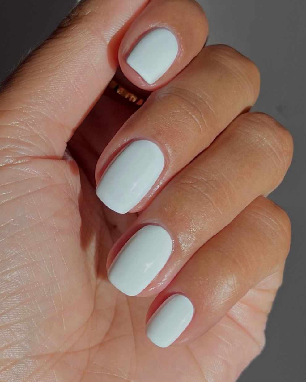 Manicura blanca