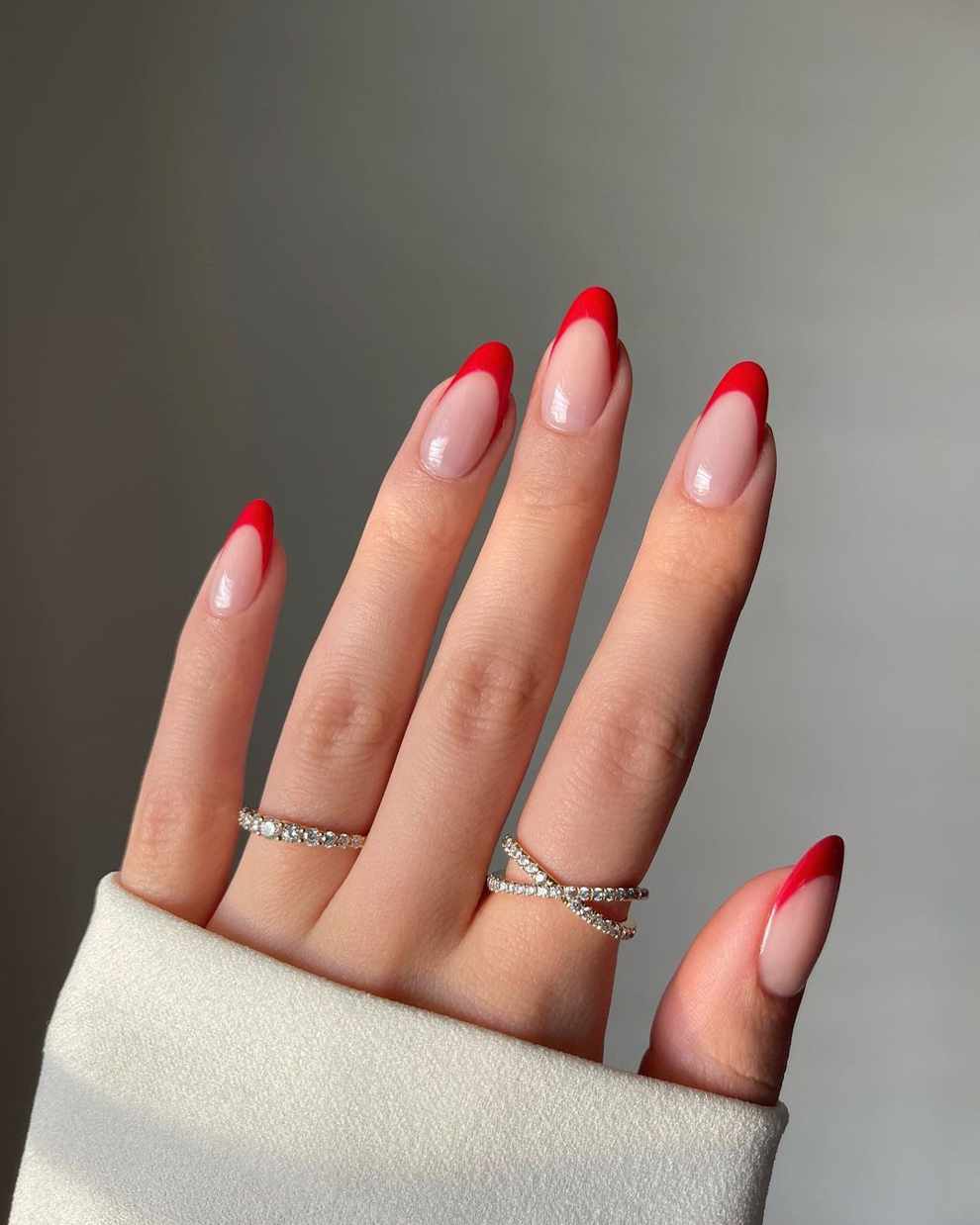 manicura roja