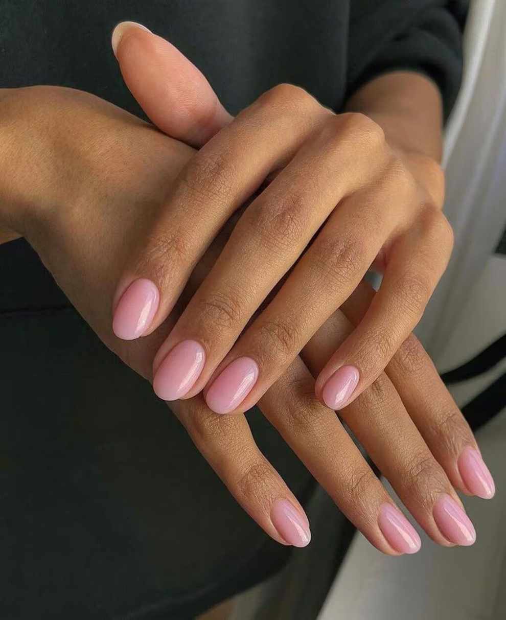 manicura rosa