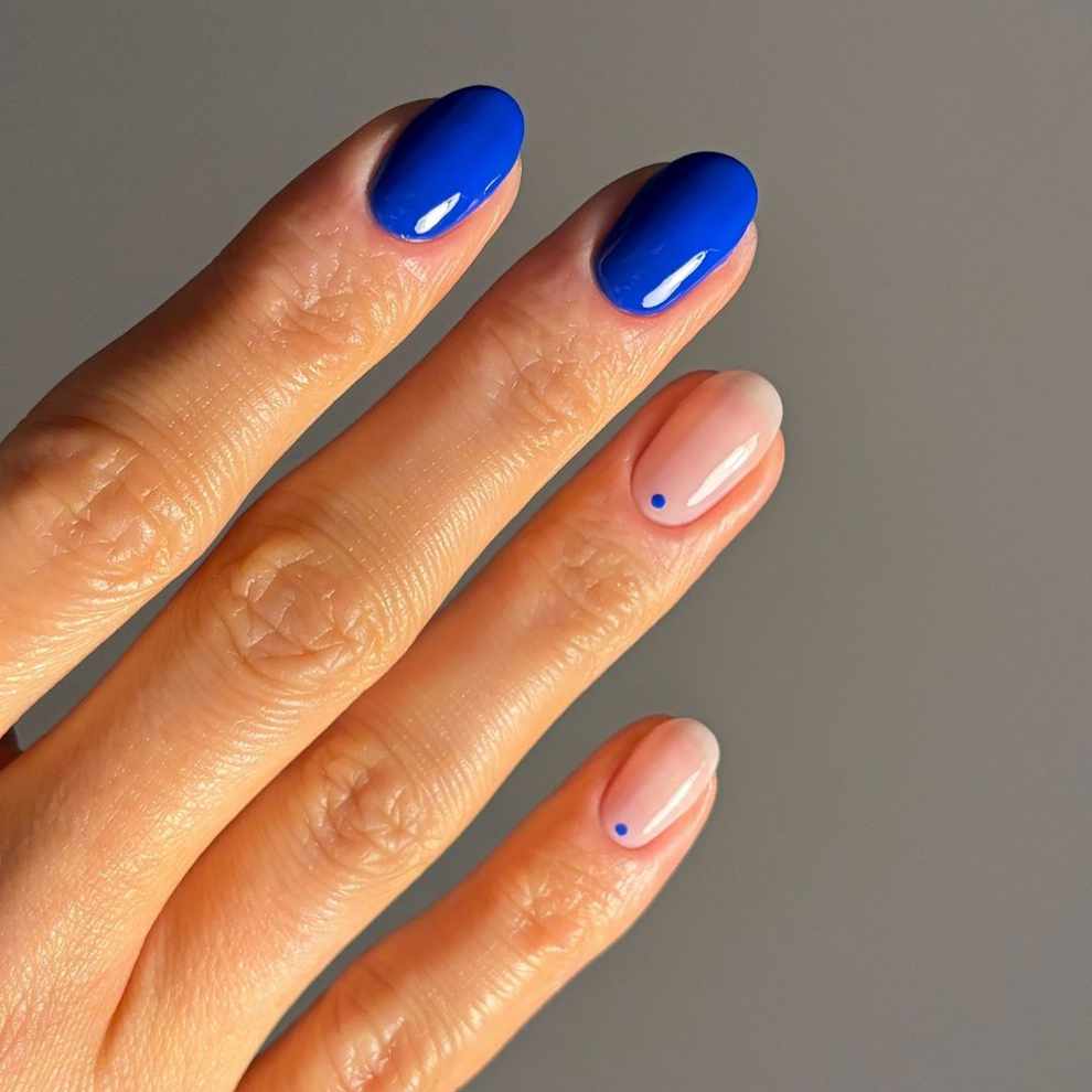 Uñas para verano 2024: dot nails