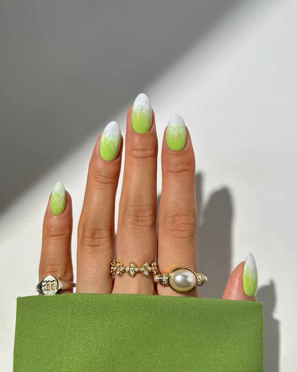 Uñas para verano: matcha