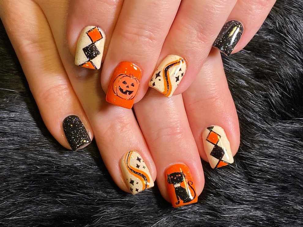 Uñas Halloween