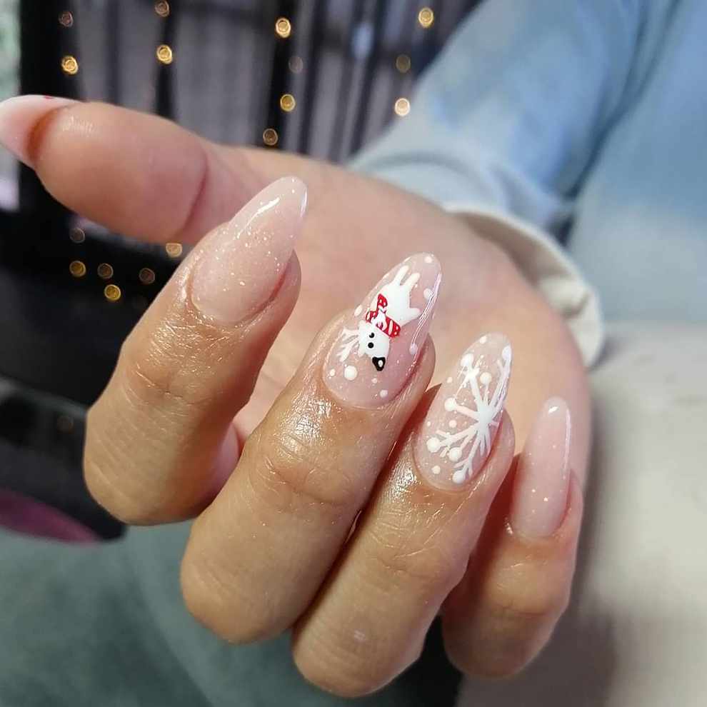 Uñas Navidad