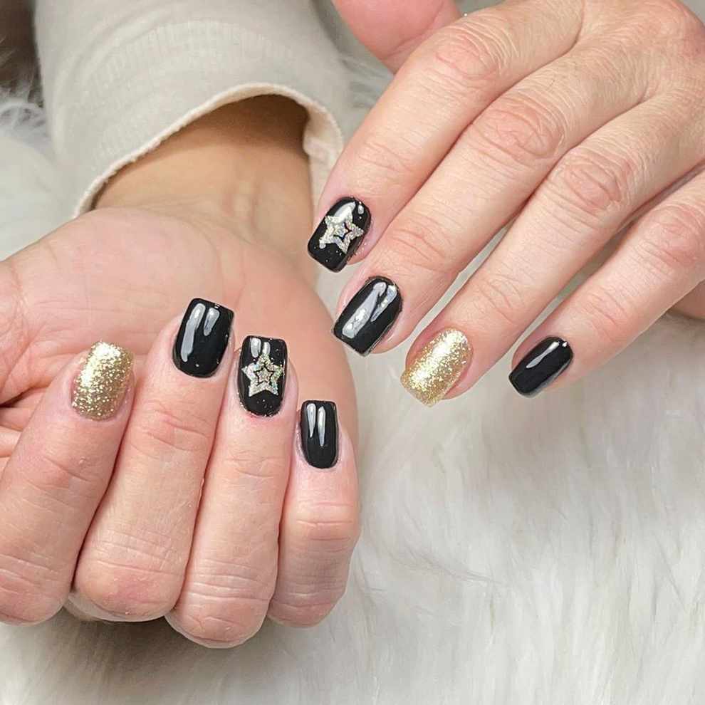 Uñas Navidad