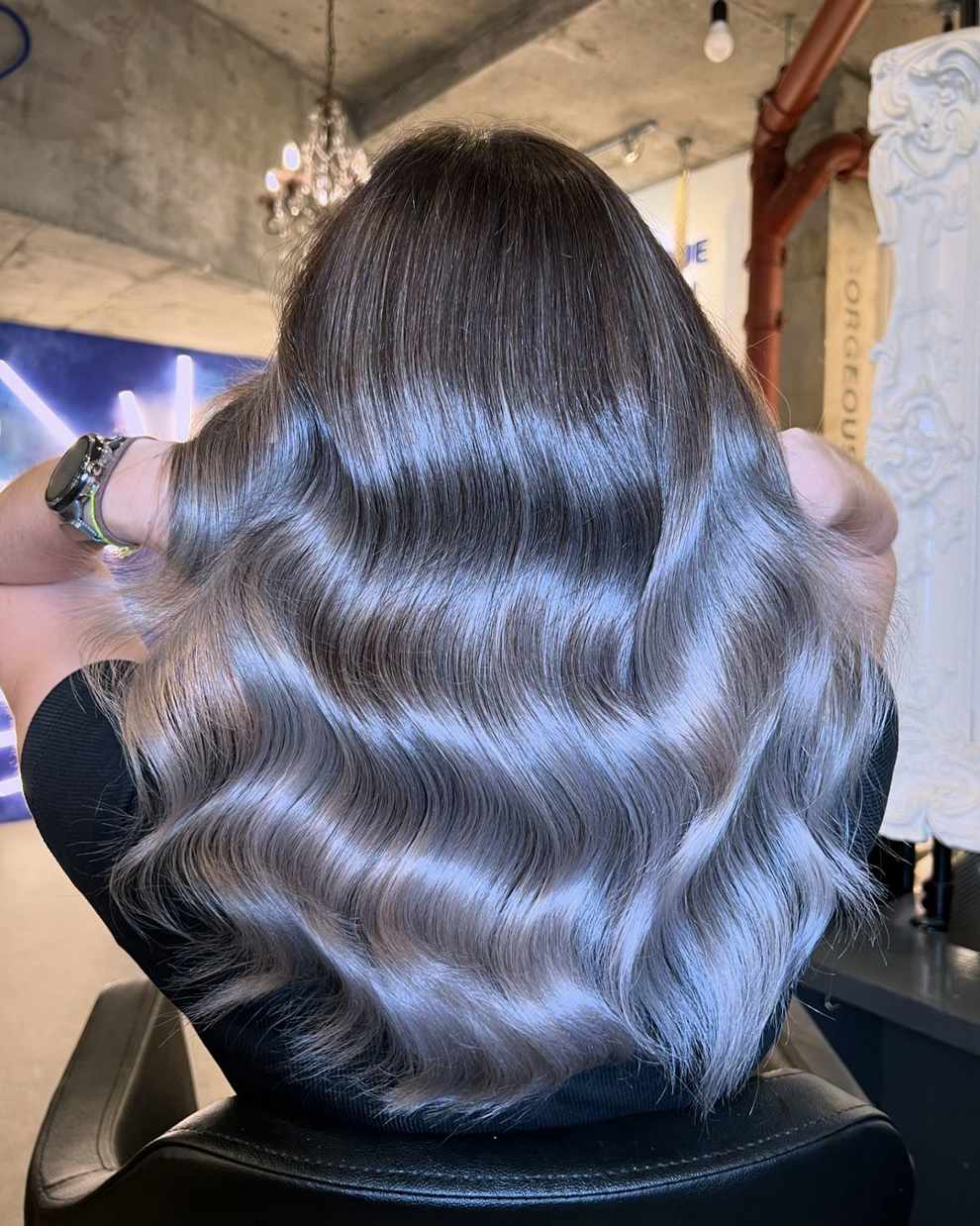 Silver balayage, la técnica para disimular canas