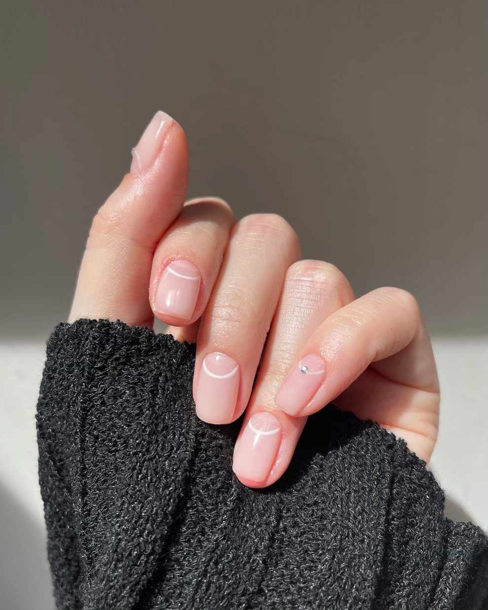 Uñas nude