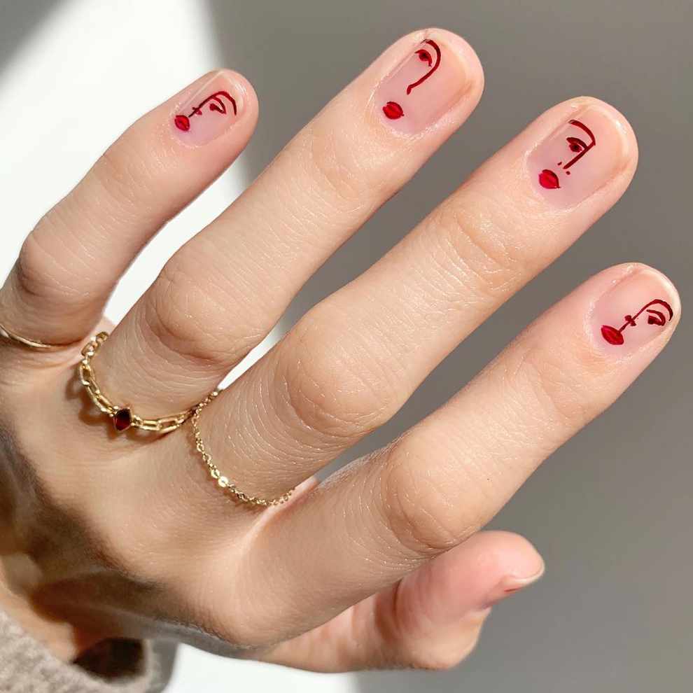 Uñas rojas