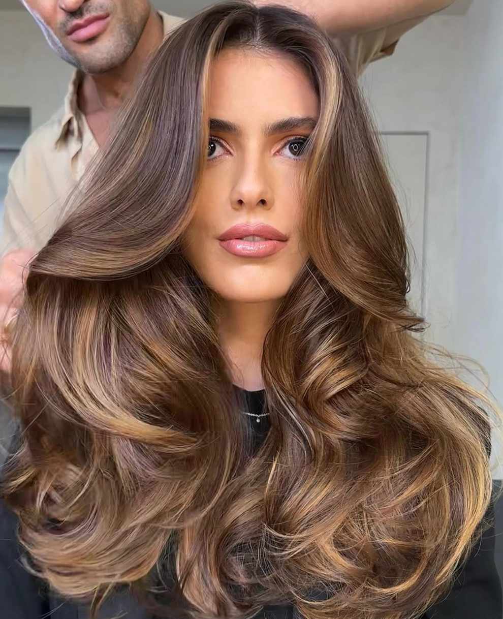 Mechas rubias para morenas